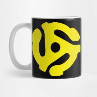 45 RPM - Record Spindle Adapter Mug